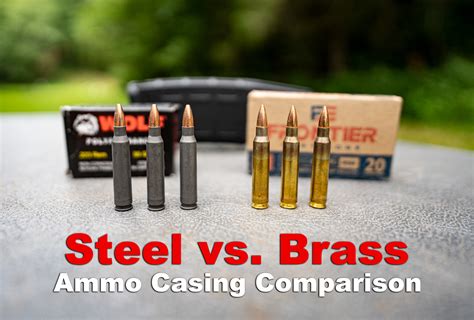 steel ammo with boxer primers|Steel vs Brass Ammo: Full Comparison .